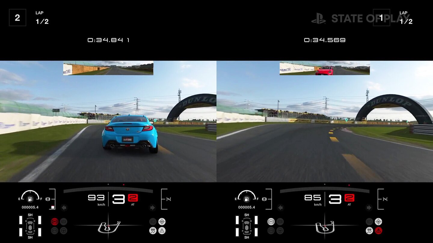 Gran Turismo 7 hat einen Splitscreen-Modus für bis zu 2 Personen